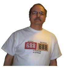 You too can own an "Old School/New School T-Shirt