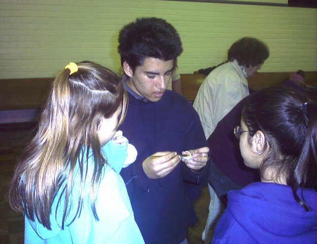 Crocheting at the Space Derby?